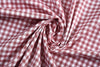 Rote End-on-End-Gingham-Karos