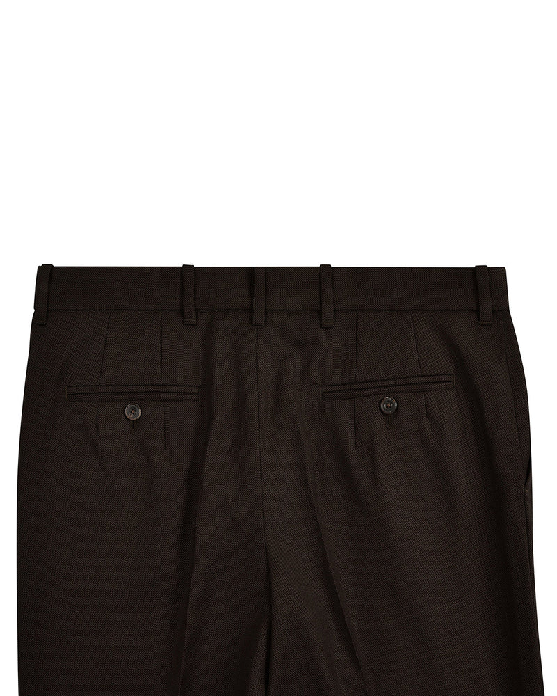 Pflegeleichte Wolle: Brown Birdseye