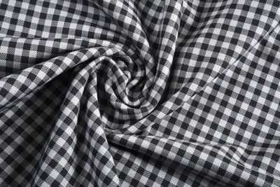 Grau kariertes Flanellhemd