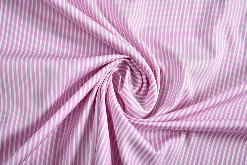 Rosa Kleid Streifen 80/2