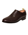 Chaussures Oxford marron à bout rapporté