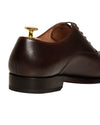 Chaussures Oxford marron à bout rapporté