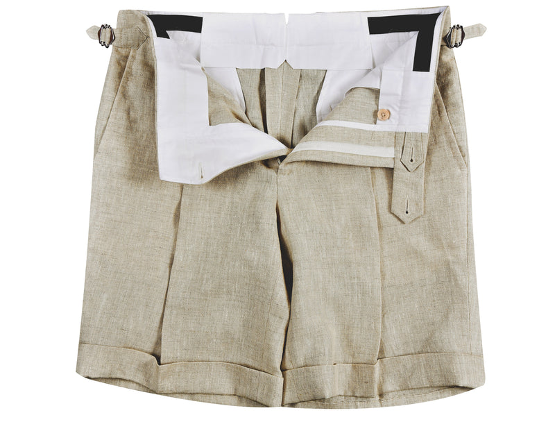 100 % Leinen, passend für Musselin-Shorts