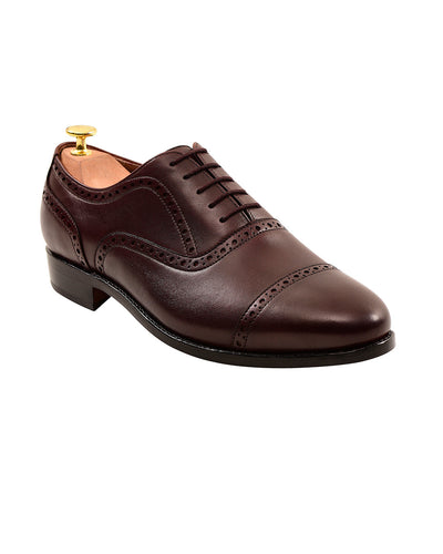 Captoe Oxford Semi Brogue Burgund