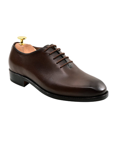 Wholecut Oxfords Braune Patina