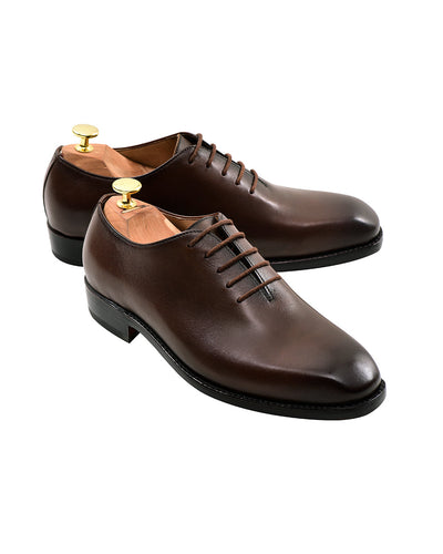 Wholecut Oxfords Braune Patina