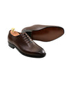 Wholecut Oxfords Braune Patina