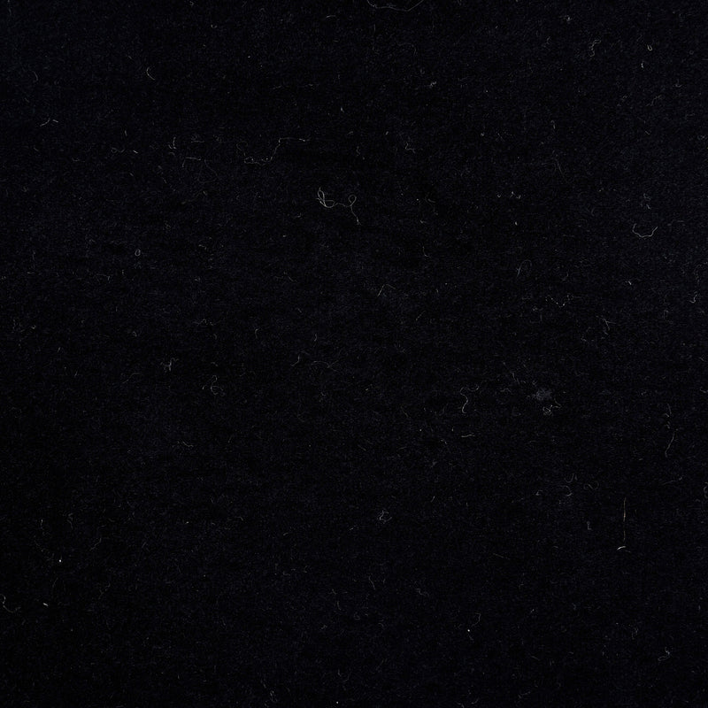 Dugdale Baumwolljacke aus schwarzem Samt, zweireihig