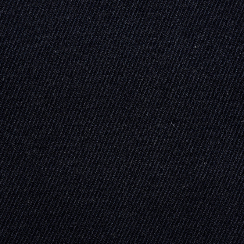 Dugdale Dunkelmarineblaue Twist Serge Zweireiher-Jacke