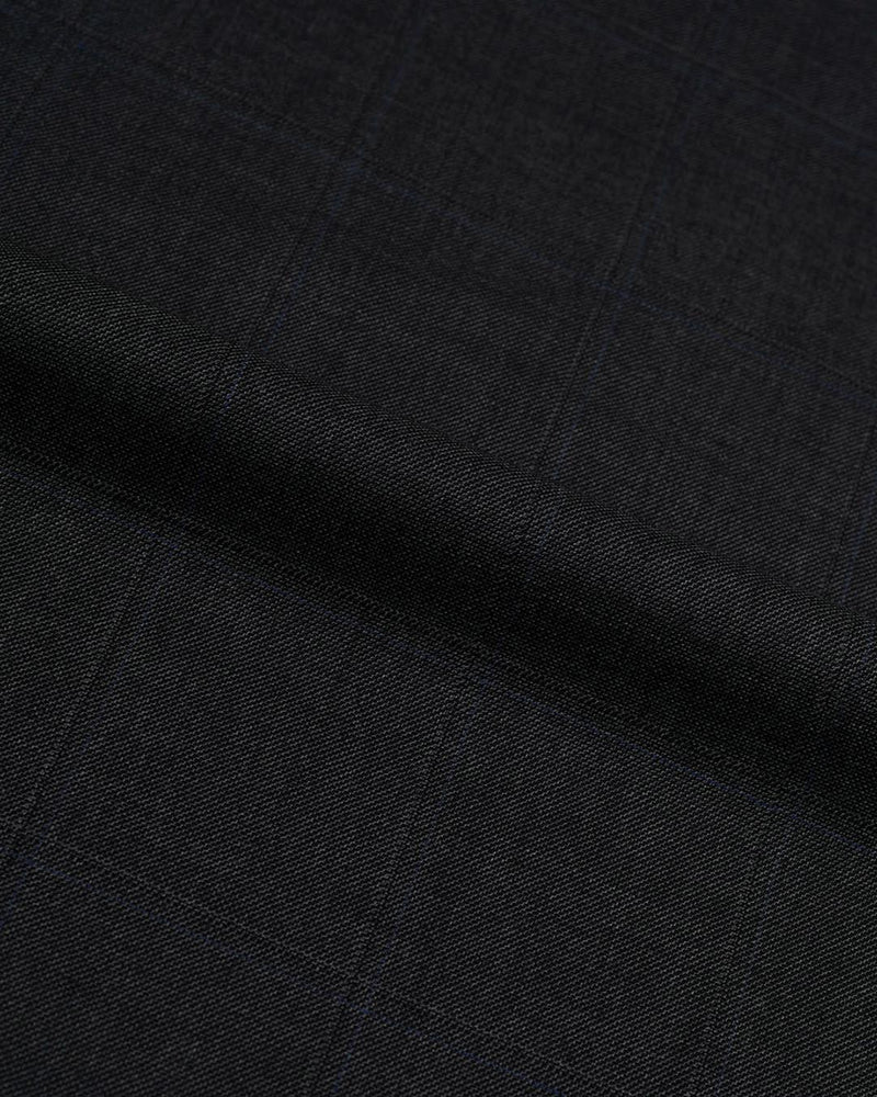 Drago : Super 160s Charbon Prince de Galles à carreaux