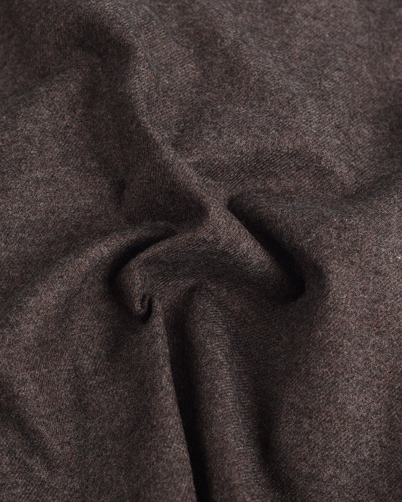 Mahogany Brown Cotton Flannel