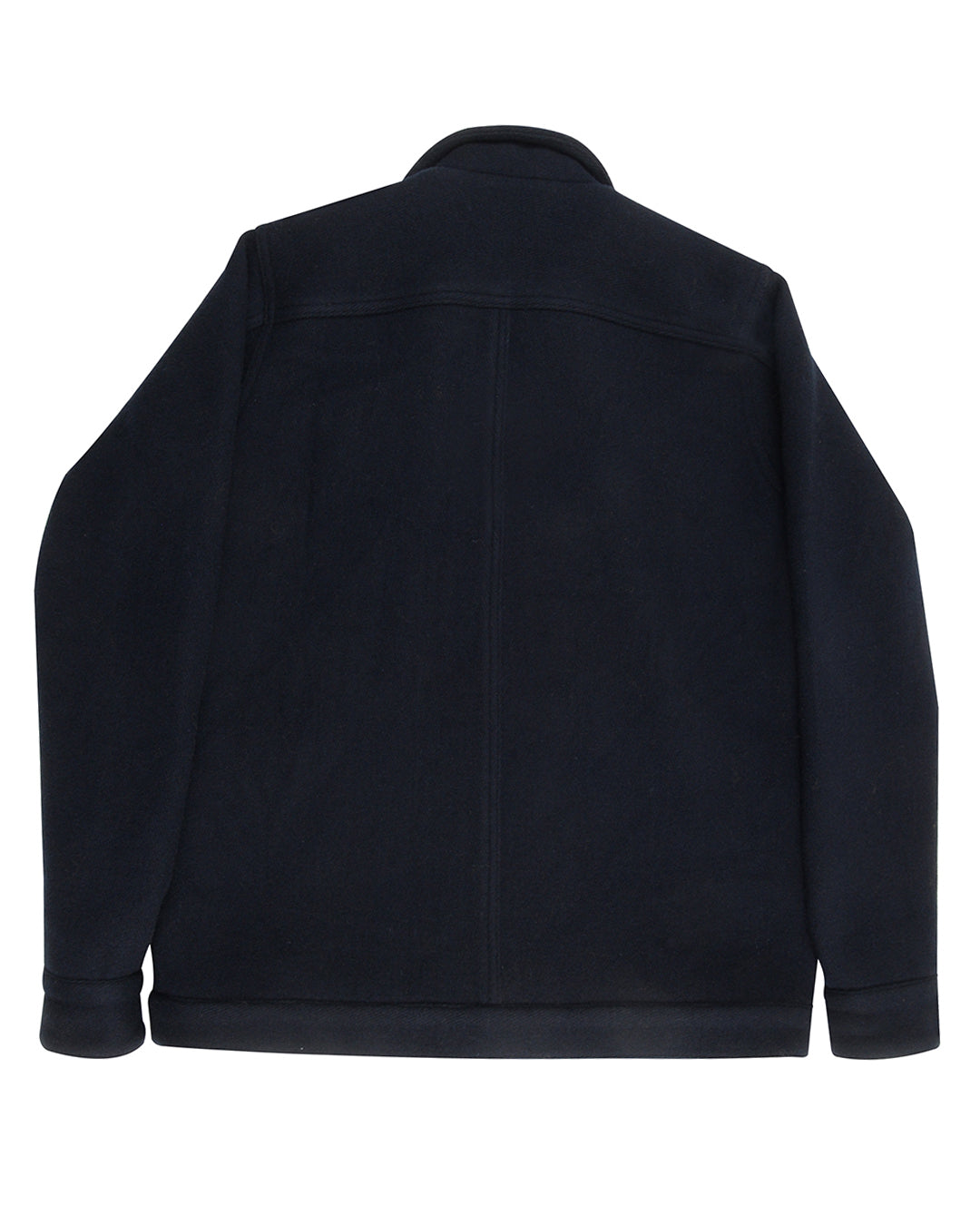 Luxire Wool Navy Shirt Jacket