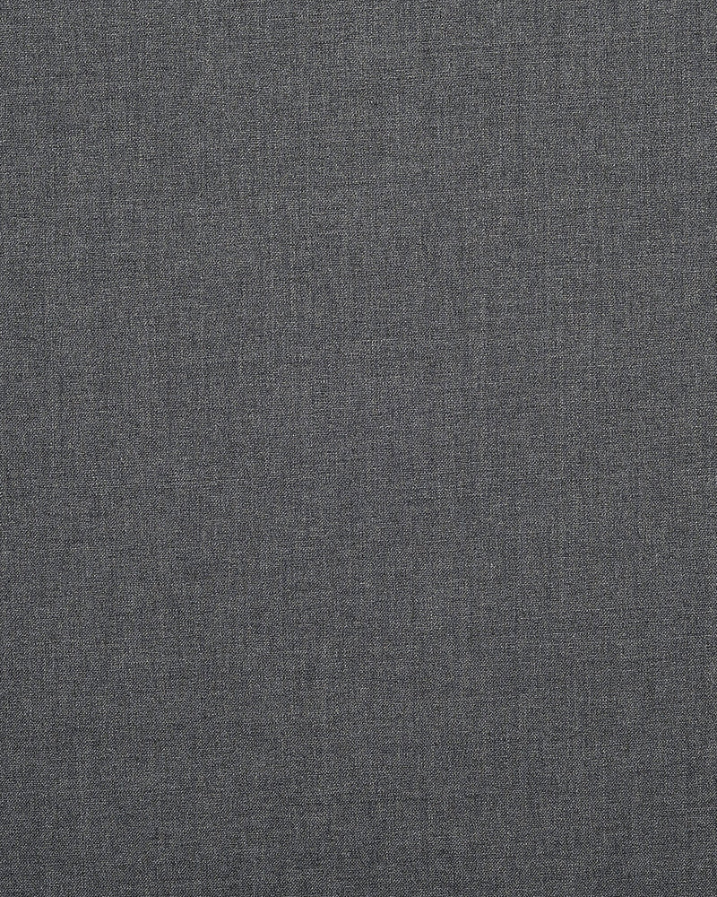 Pantalon gris taille haute en laine tropicale fine Dugdale New Worsted