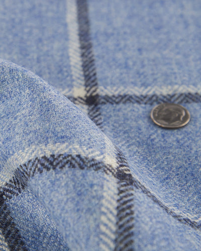 Dugdale Hellblauer Fensterscheiben-Tweed