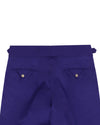 Coton satiné bleu roi foncé