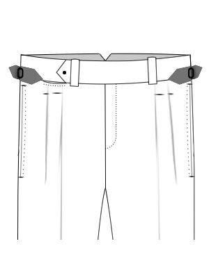 Versteckte interne Styles: Hosen