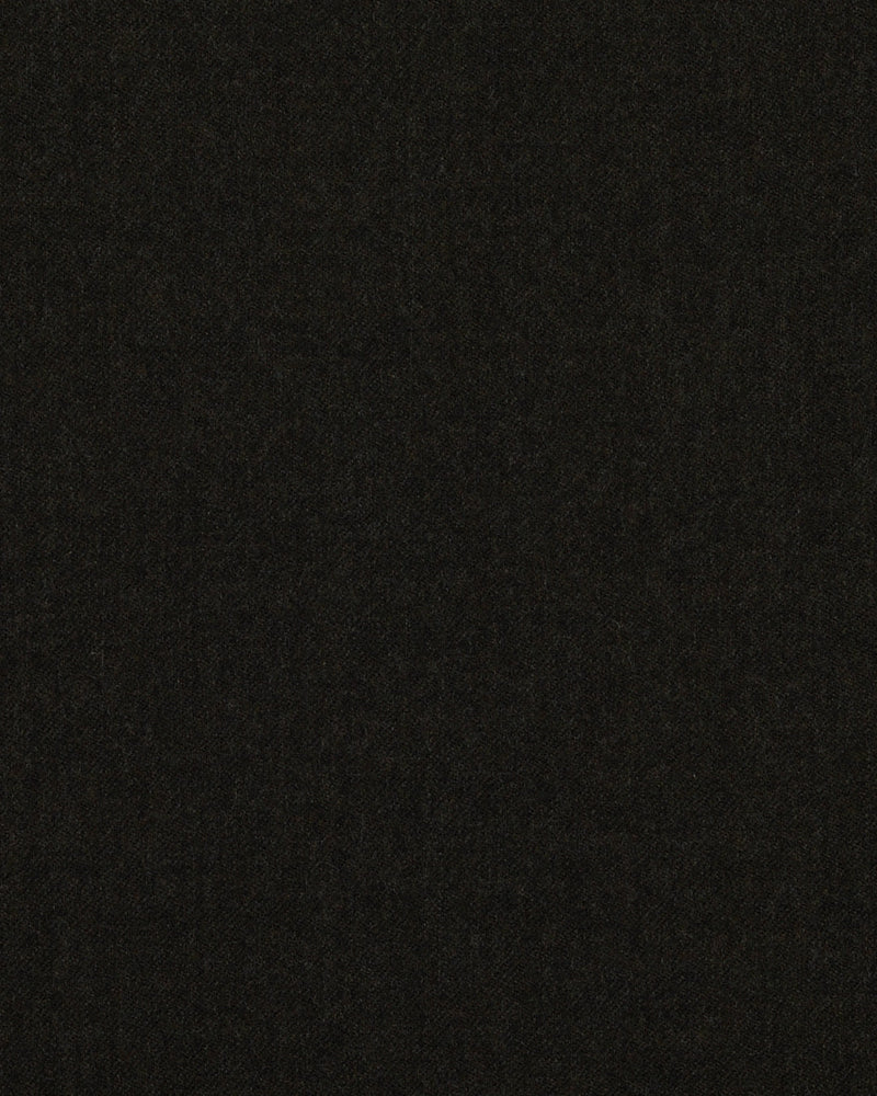 Drago: Super 130s Dunkeloliv-Rugby-Flanell