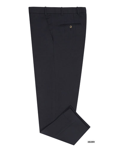 Dugdale Feine Kammgarnhose - Midnight Plain