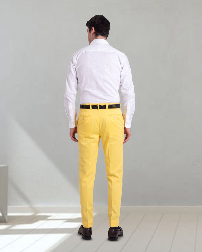 Coton Dugdale : Jaune uni