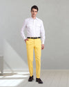 Coton Dugdale : Jaune uni