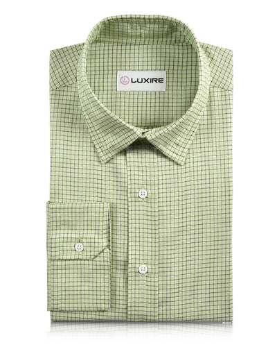 Karos auf Farn Green Twill