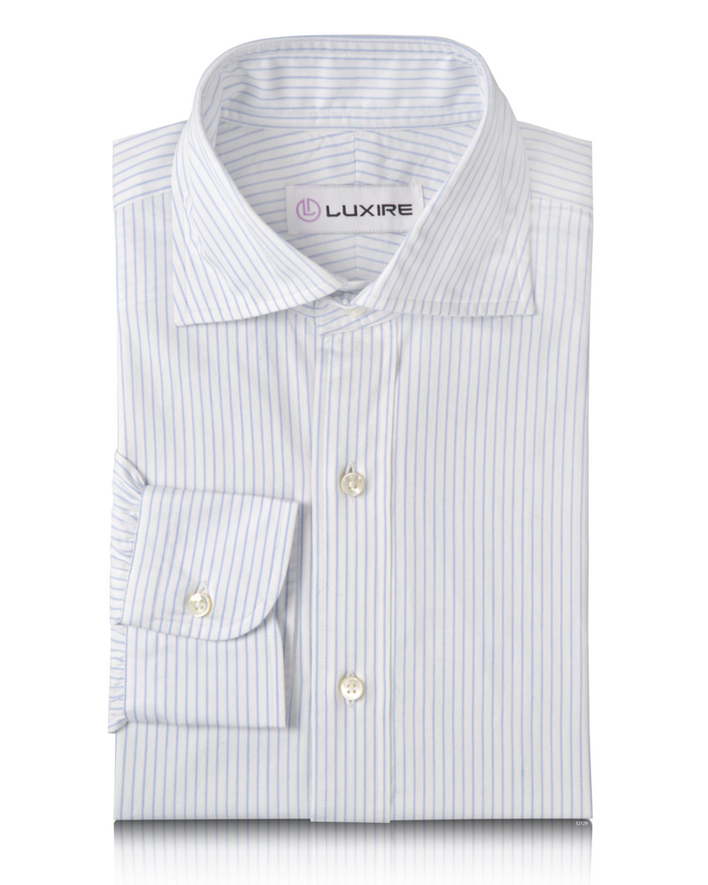 Monti Weiß mit blauen Streifen