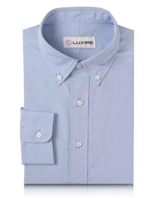 Blue Pinpoint Oxford Shirt