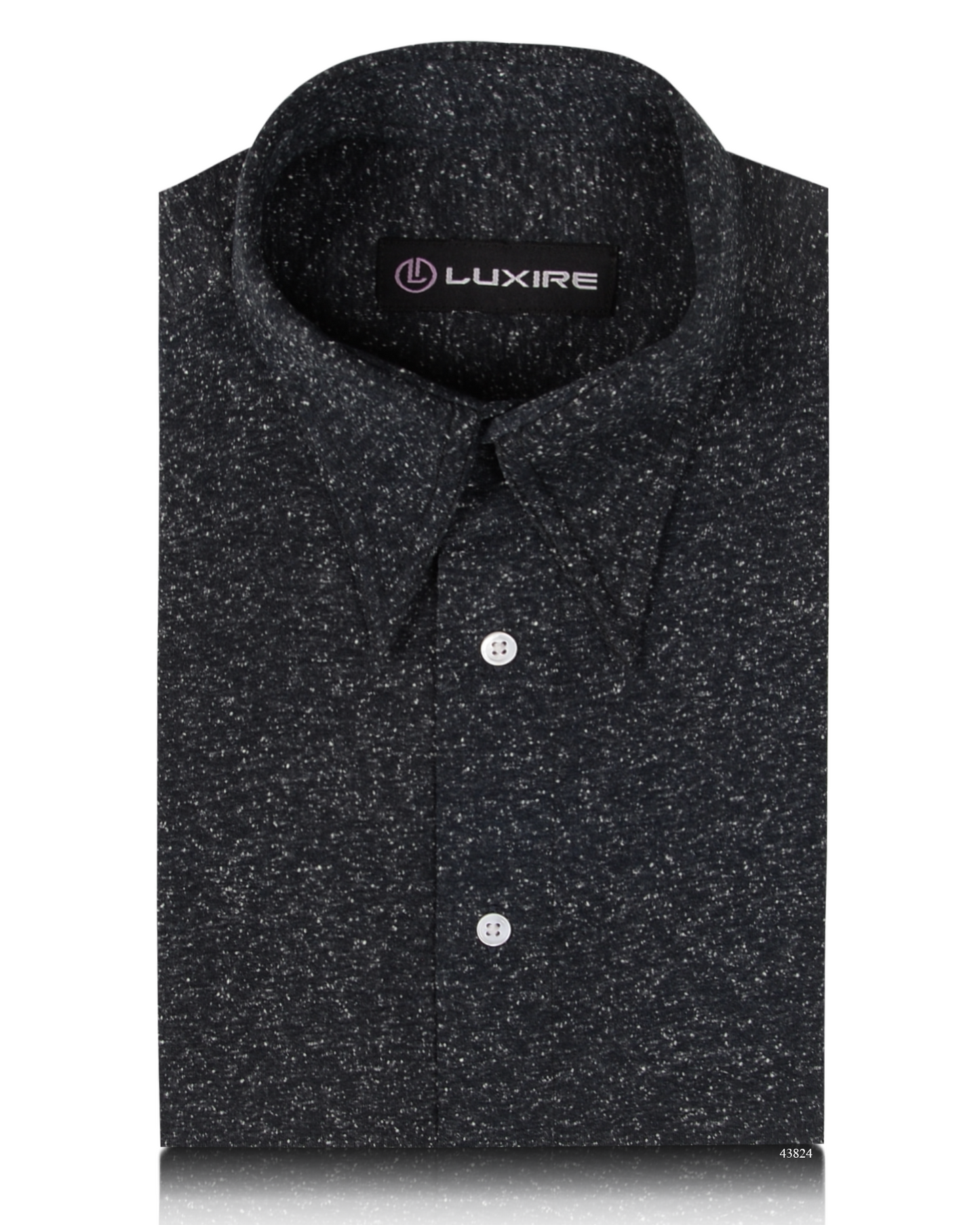 Speckled Grey Polo T-Shirt