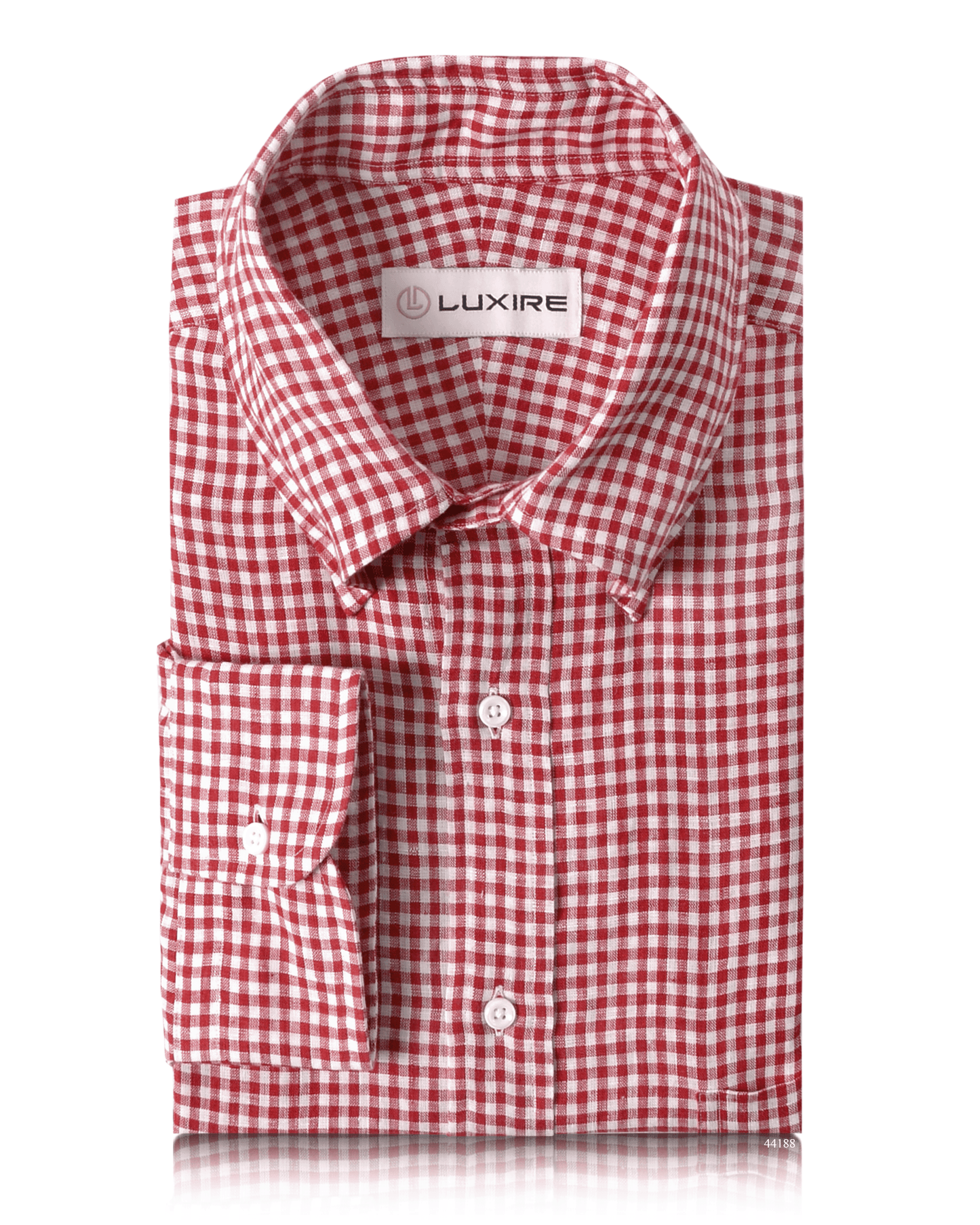 Linen:Red Gingham Checks