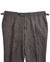 Solbiati Kaffeebraune Leinenhose
