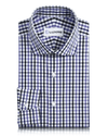 Lila schwarzer Tattersall Gingham