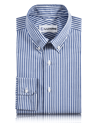 Kornblumen-Candy-Streifen-Shirt