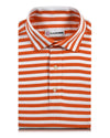 T-Shirt mit orange-weißen Streifen