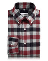 Grauer Hanf - Großes Gingham