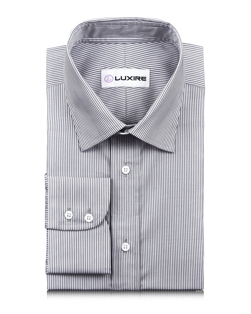 Rayures blanches et grises