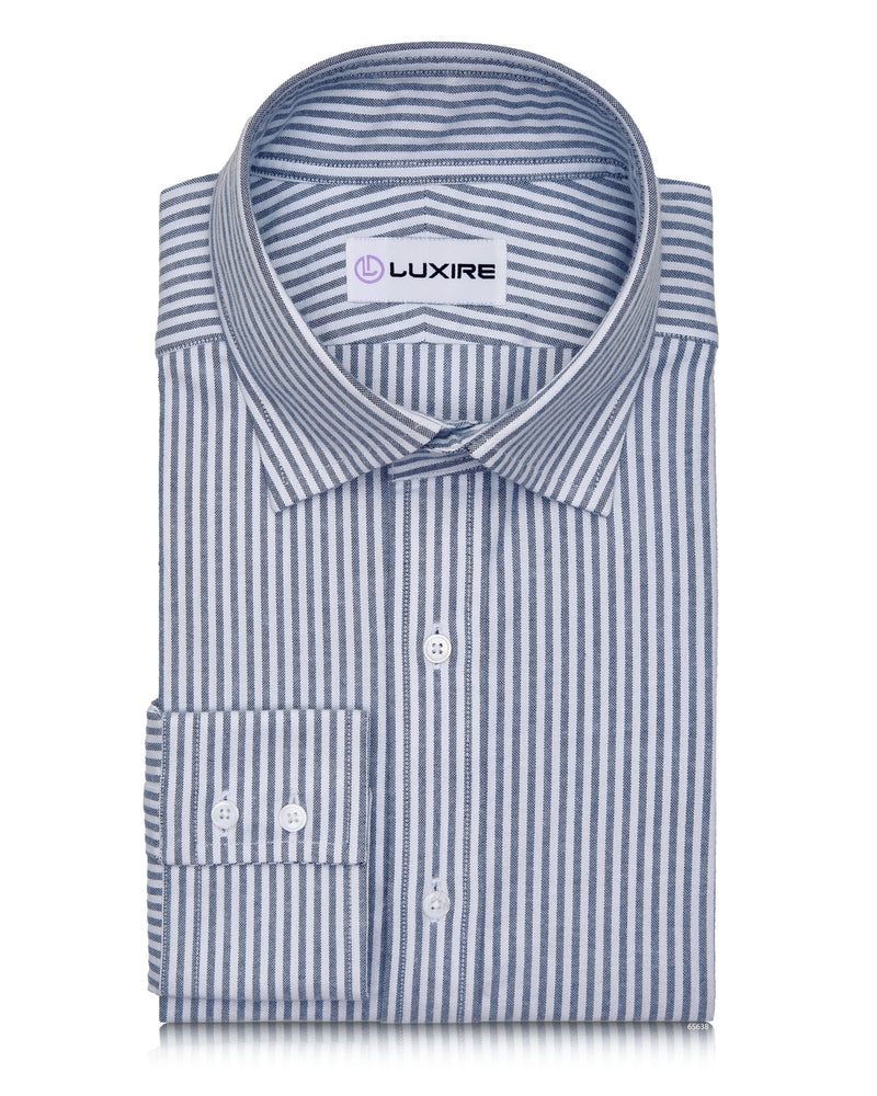 Dark Navy Bengal Stripes