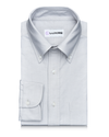 Chemise Oxford gris clair