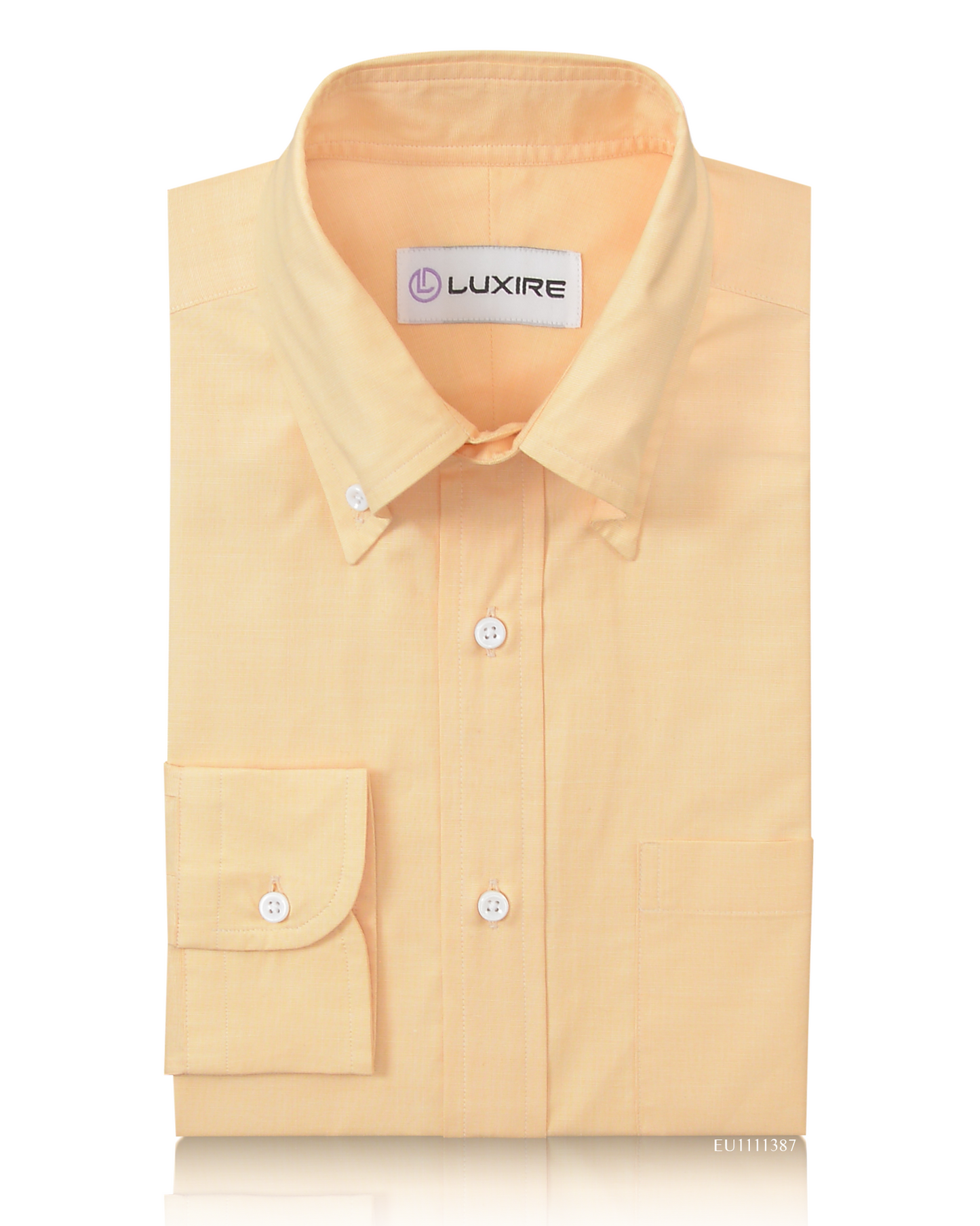 Cotton Poly: Light Yellow End On End Shirt