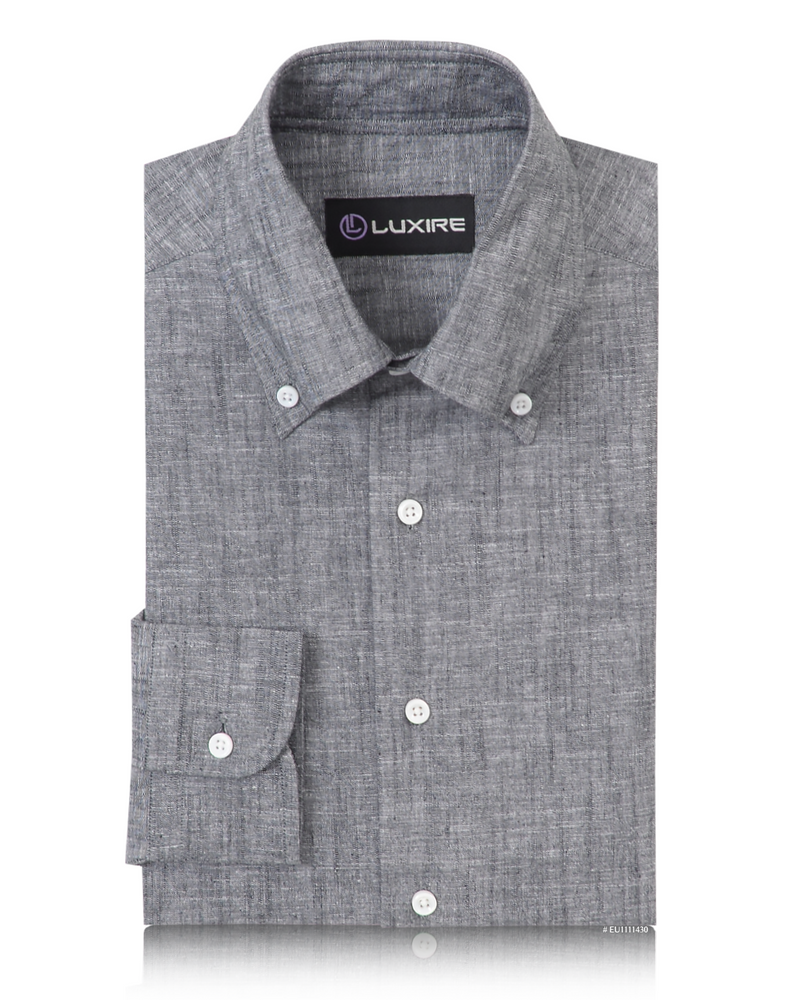 Chambray gris foncé