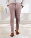 Pantalon chino Gênes violet dégradé