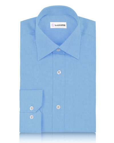 Chambray bleu clair d'été