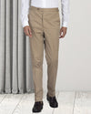 Pantalon en coton sable