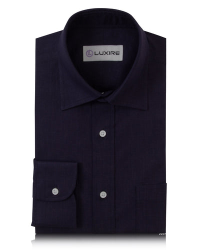 Lila Chambray-Hemd