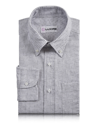 Luxire Presto : Tattersall gris et blanc