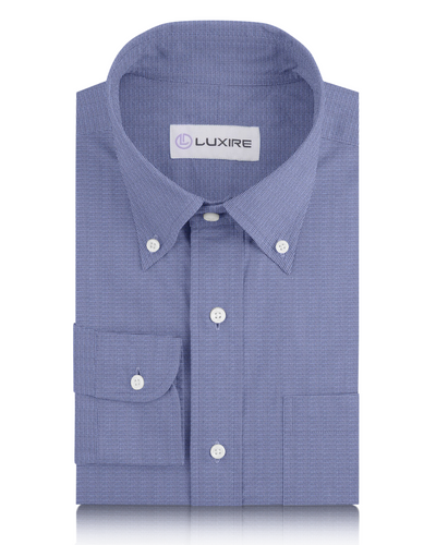 Baumwollleinen: Mittelblauer Chambray
