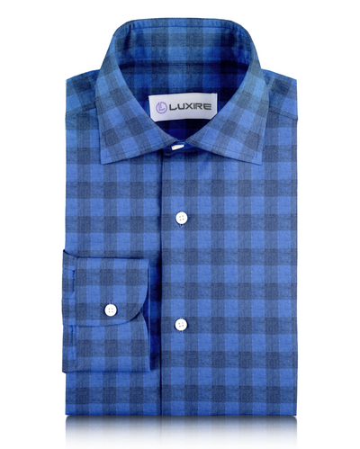 Leinen: Casual Gingham in Haifischblau