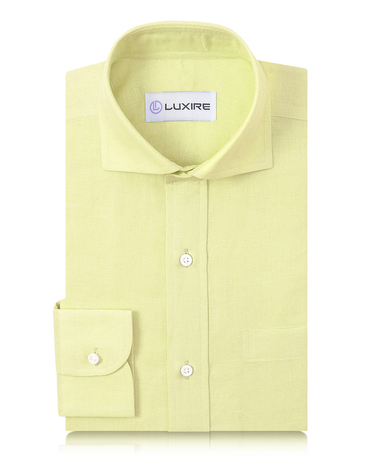 Pale Yellow Linen