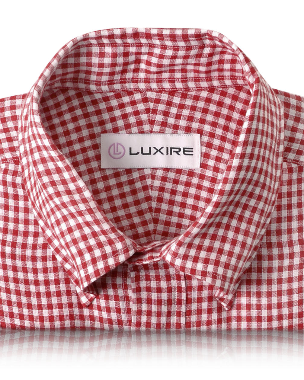 Linen:Red Gingham Checks