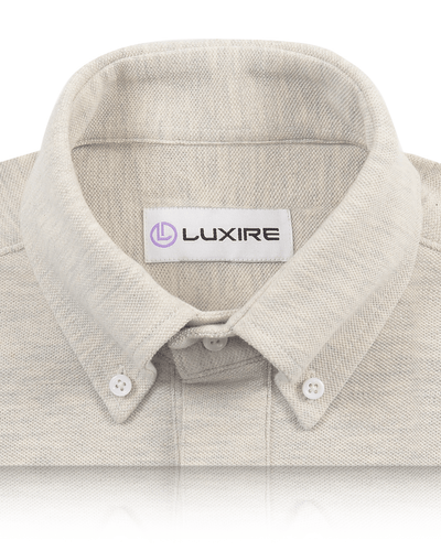 Cloud Grey Heather Polo-T-Shirt