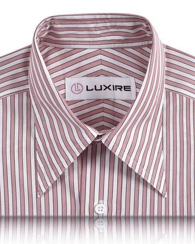 Rotes Hemd mit bengalischen Streifen von Monti